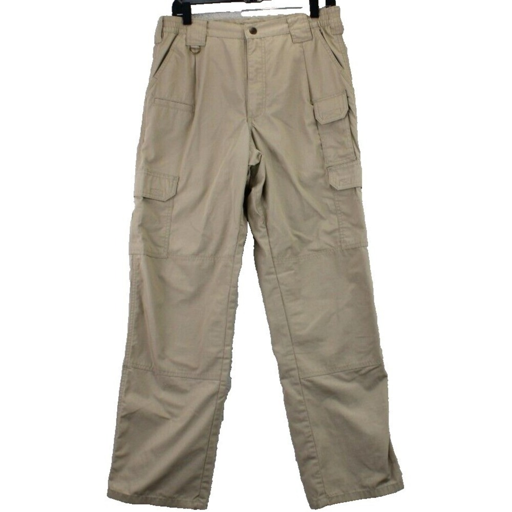 5.11 Tactical Men's Cargo Pants‎ Khaki Straight Fit Work Outdoor Pockets 32x32